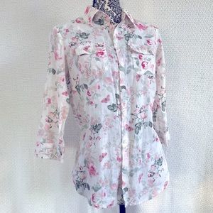 🍯5/$15 Cottage core Chic blouse